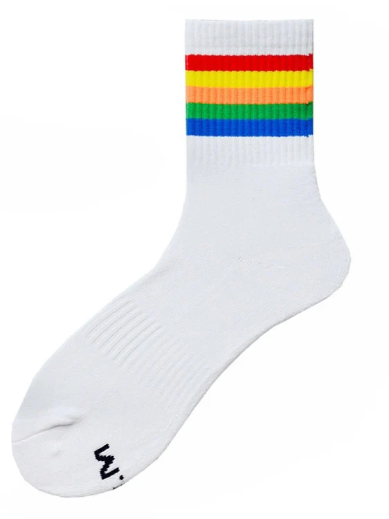 Men's Gay Pride Crew Socks - Image 8