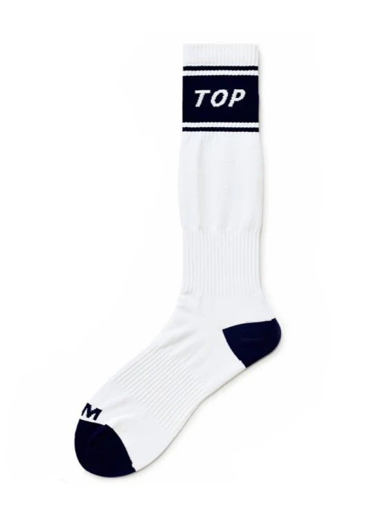 Mens Mid Calf Socks with Top Bttm Vers Prints - Image 7