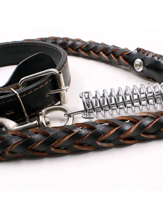 Men's Puppy Play Collar And Leash Set - Image 3