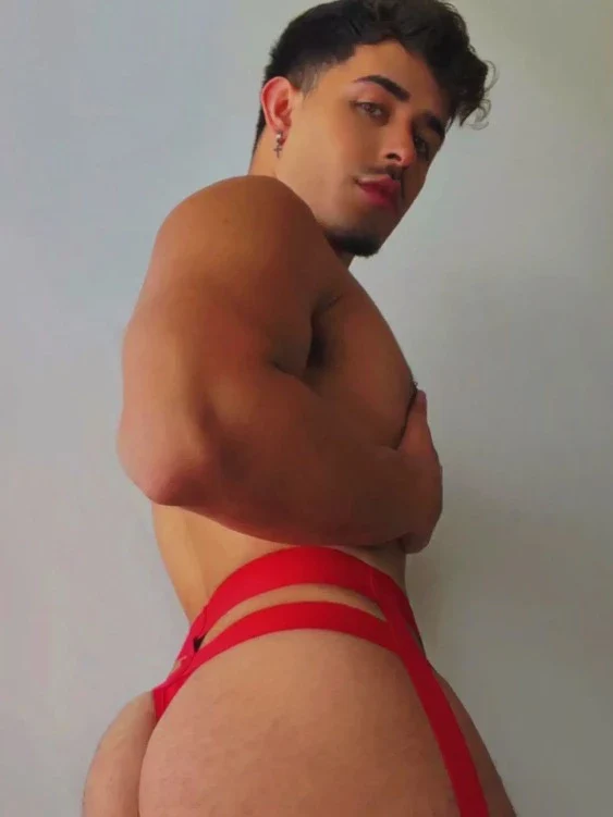 Men's Sexy Low-rise Thong Underwear with Elastic Band - Image 5