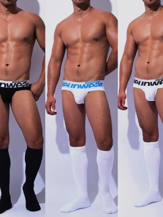 Men's Sexy Soft Low Rise Brief Underwear 3-Pack - Image 4