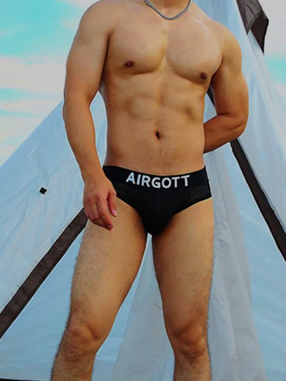 Men's Sexy Underwear Mesh Brief - Image 6