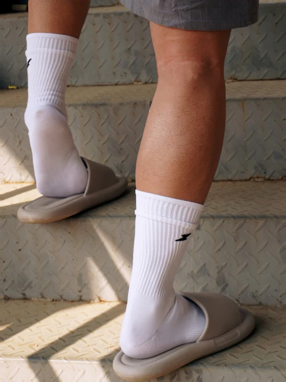 Mens Socks With Lightning Print