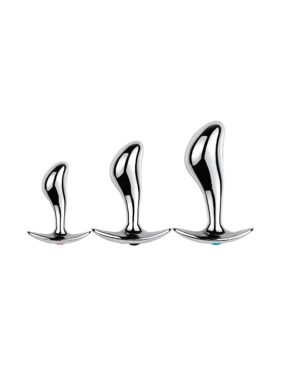 Metal Snake-Head Plug With Gem - Image 3