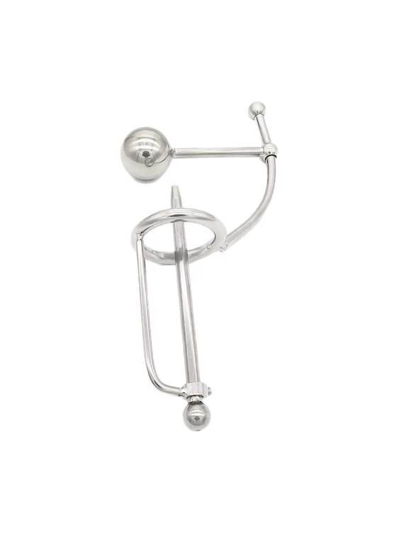 Metal Urethral Sounding And Anal Plug Kit - Image 3