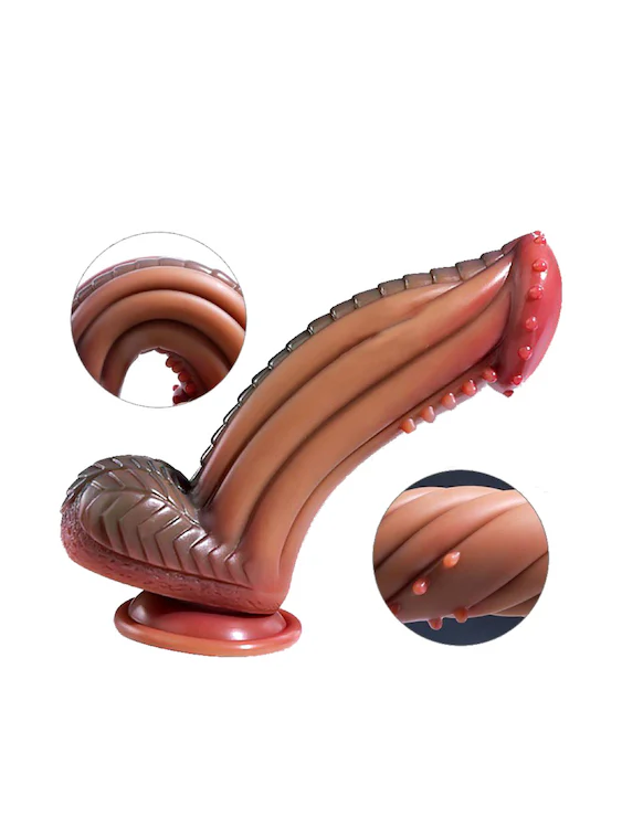 Monster Dildo Butt Plug Sex Toy For Adults - Image 5