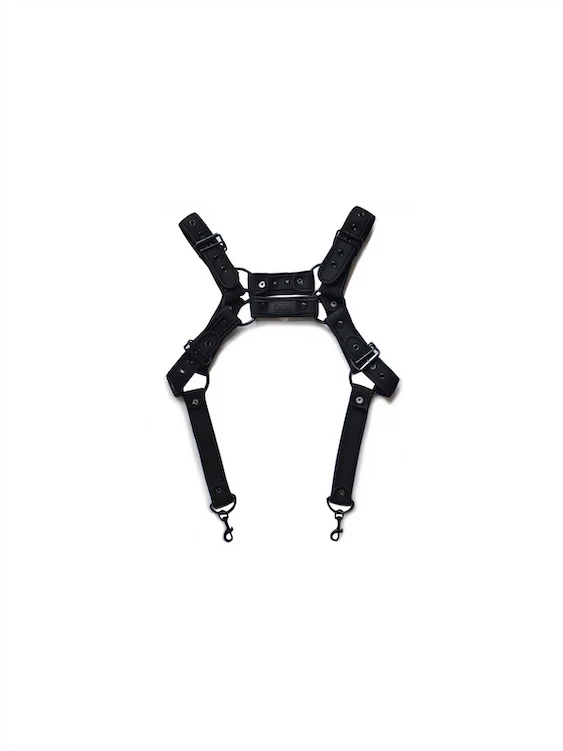Neon Mens Body Harness With Snaps - Image 5