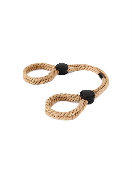 Pull-out Adjustable Bondage Rope Handcuffs - Image 3