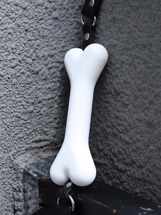 Puppy Play Silicone Dog Bone Gag - Image 10
