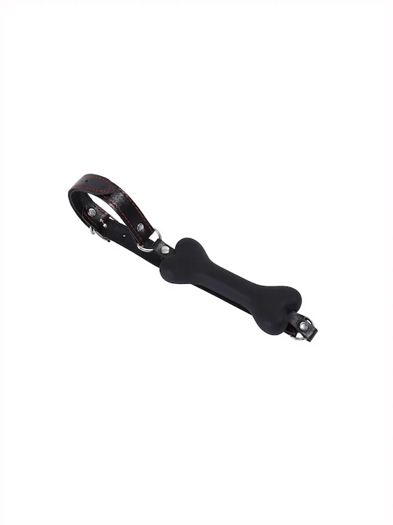 Puppy Play Silicone Dog Bone Gag - Image 11