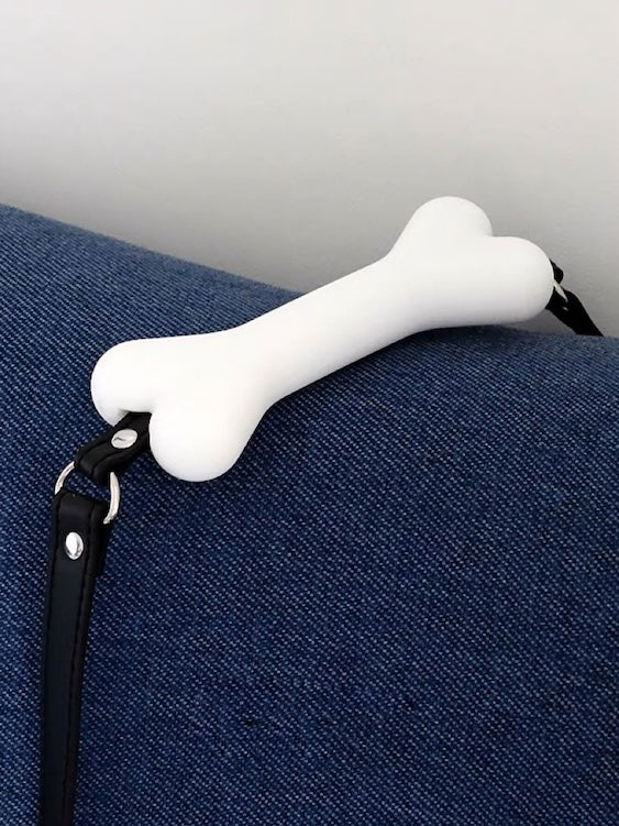 Puppy Play Silicone Dog Bone Gag - Image 5
