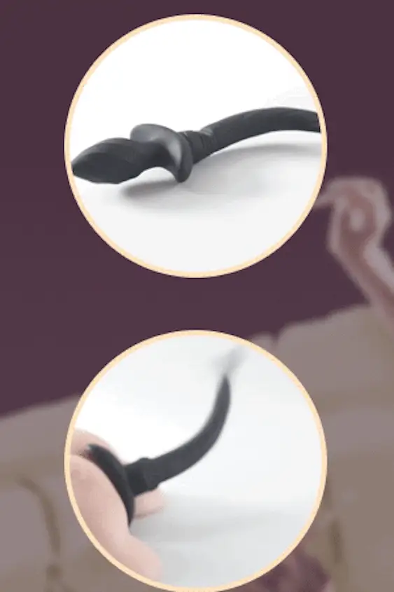 Remote Control Wagging and Vibrating Puppy Tail Anal Plug - Image 4