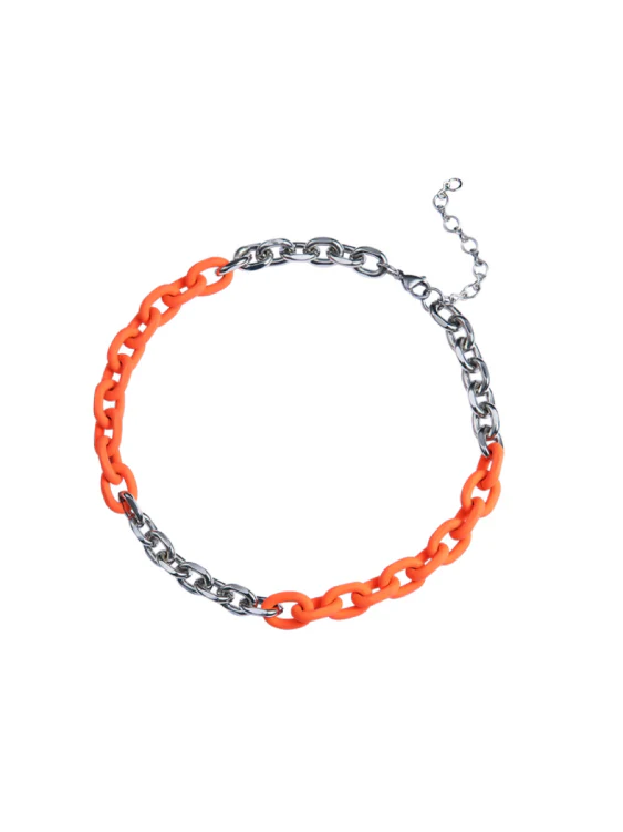 Resin and Titanium Steel Necklace - Image 5