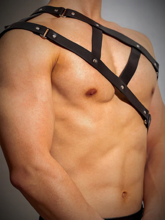 Ride It! Stirrup Shaped Cross Harness - Image 3