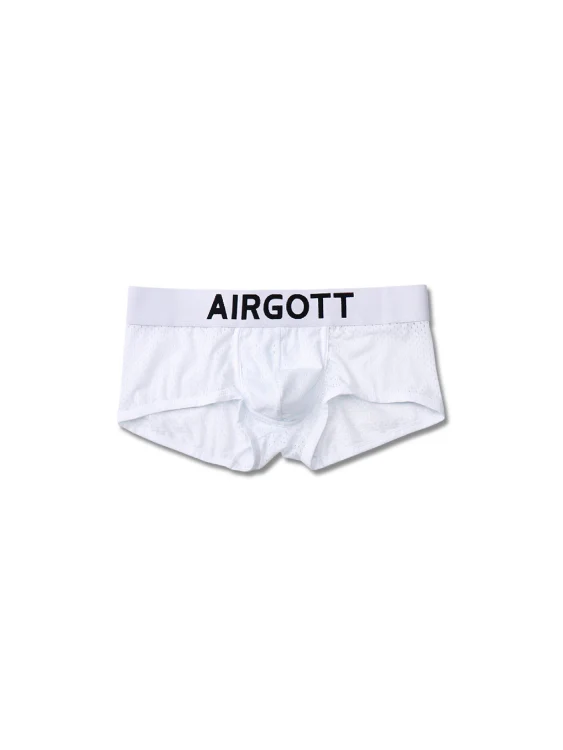 Sexy and Trendy Men's Boxer Briefs with Breathable Mesh Design and Big Pouch - Image 8
