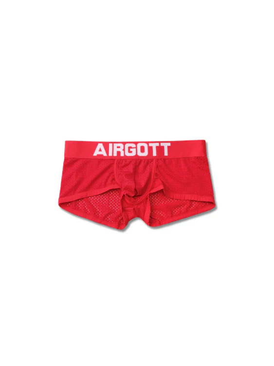 Sexy and Trendy Men's Boxer Briefs with Breathable Mesh Design and Big Pouch - Image 9