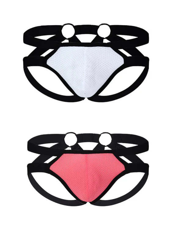 Sexy Hollow-out Thong with Low Waist - Image 11