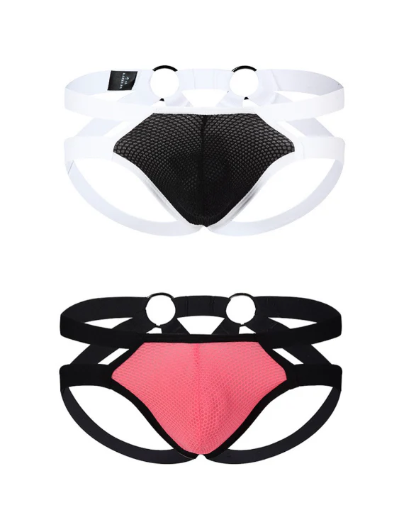 Sexy Hollow-out Thong with Low Waist - Image 8