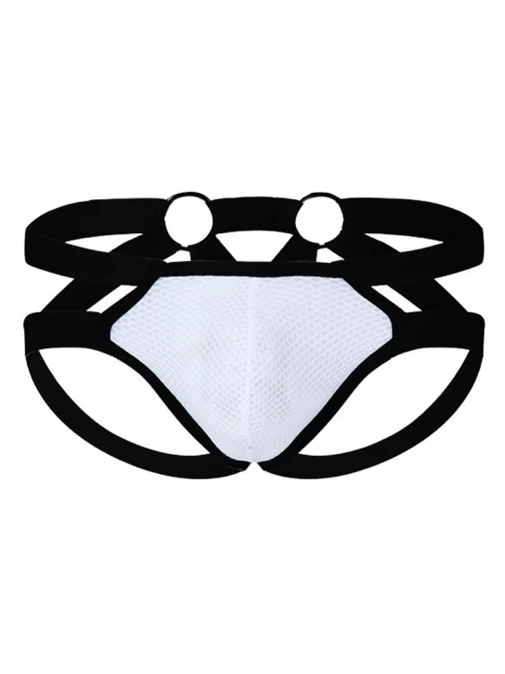 Sexy Hollow-out Thong with Low Waist - Image 9