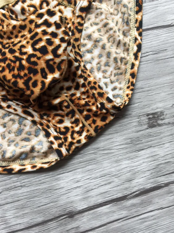 Sexy Low-rise Leopard Print Triangle Briefs - Image 7