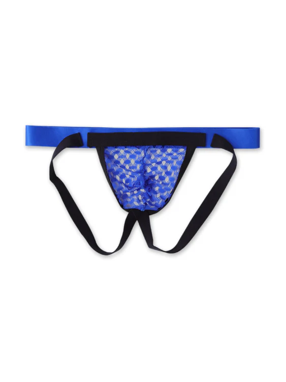 Sexy Mesh Breathable Double Pouch Thong - Image 11