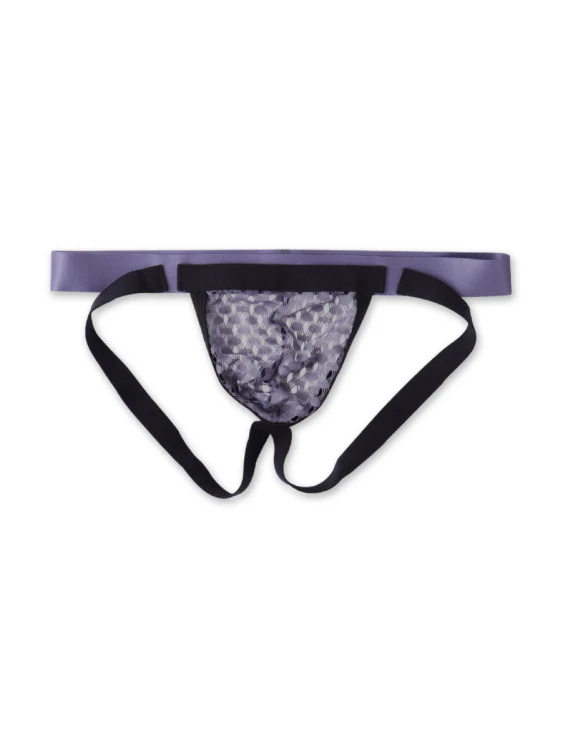 Sexy Mesh Breathable Double Pouch Thong - Image 9