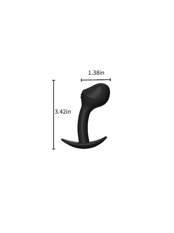 Silicone Big Head Butt Plug - Image 8