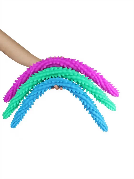 Silicone Double-Sided Colorful Tentacle Dildo - Image 2