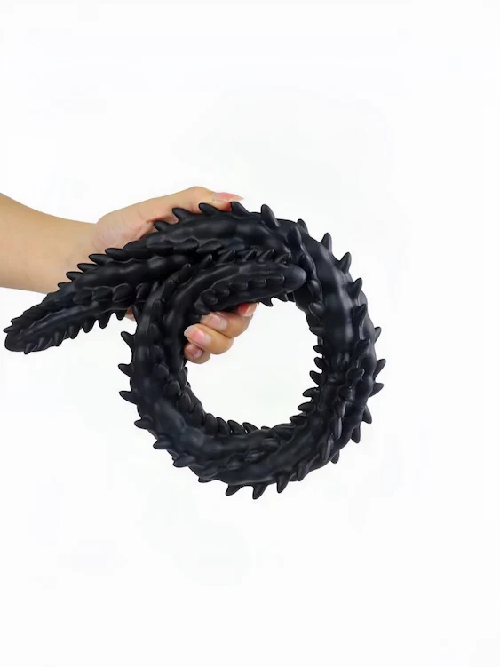 Silicone Double-Sided Colorful Tentacle Dildo - Image 3