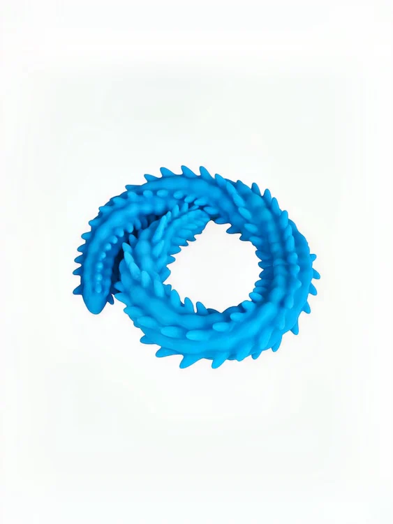 Silicone Double-Sided Colorful Tentacle Dildo - Image 7