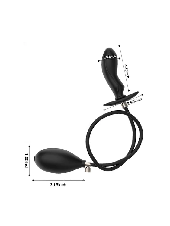 Silicone Expand Inflatable Anal Plug For Anal Play - Image 4