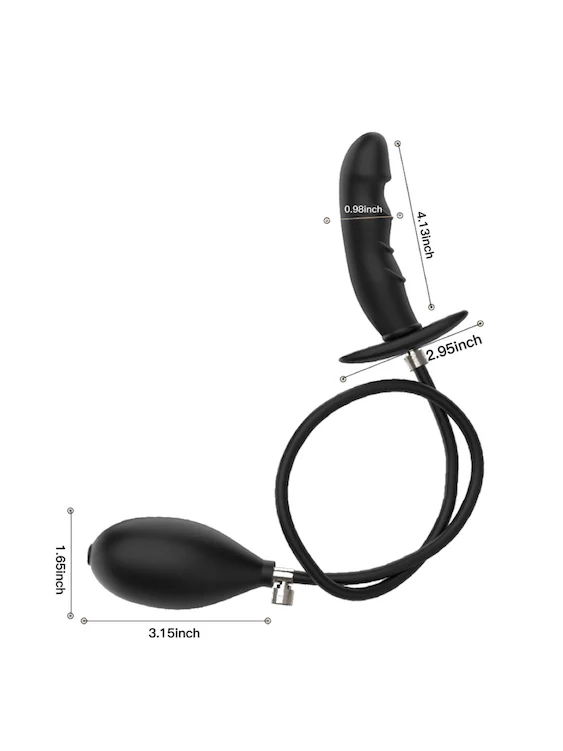 Silicone Expand Inflatable Anal Plug For Anal Play - Image 6