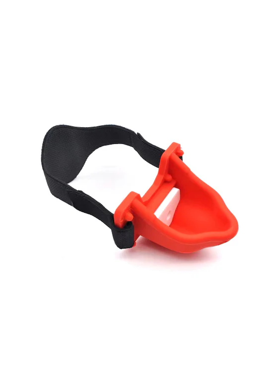 Silicone Urinal Bite Plug Mouth Gag with 4 Pieces Gag Ball - Image 3