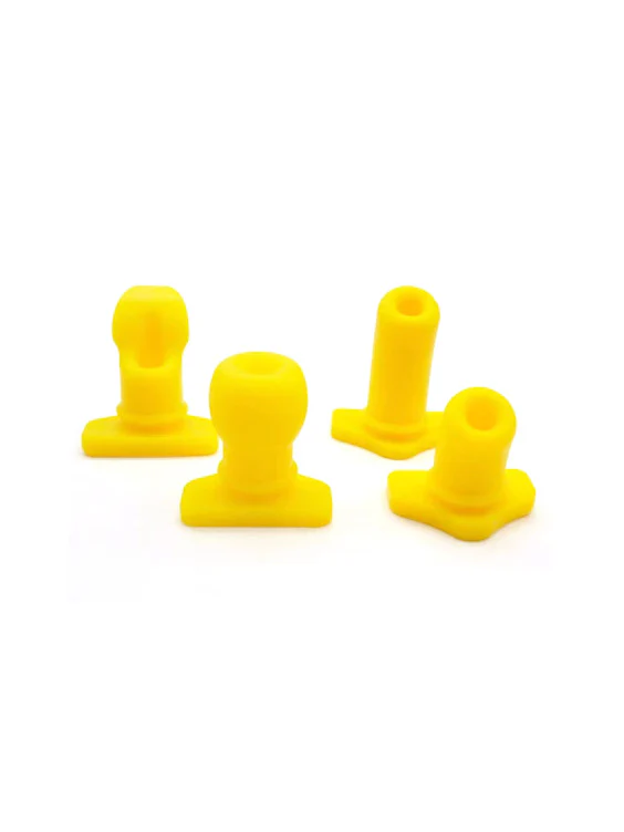 Silicone Urinal Bite Plug Mouth Gag with 4 Pieces Gag Ball - Image 6