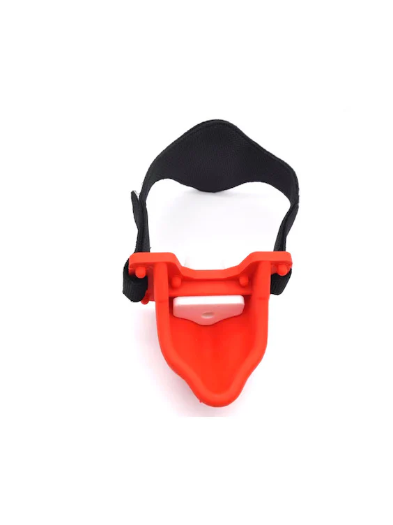 Silicone Urinal Bite Plug Mouth Gag with 4 Pieces Gag Ball - Image 9