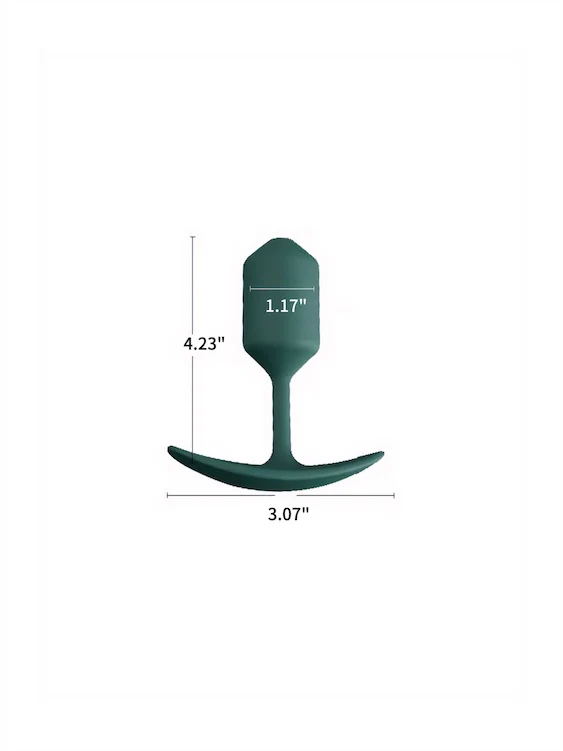 Silicone Weighted Butt Plug - Image 3