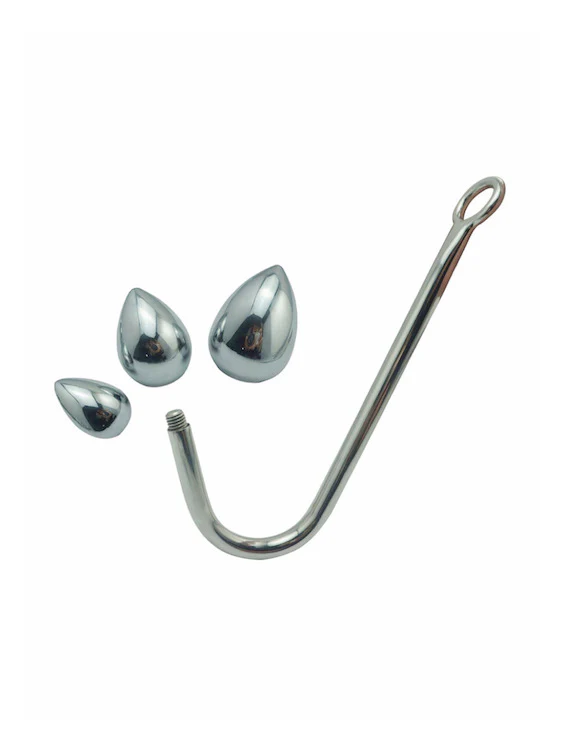 Stainless Steel Ball Anal Hook Set - Image 5