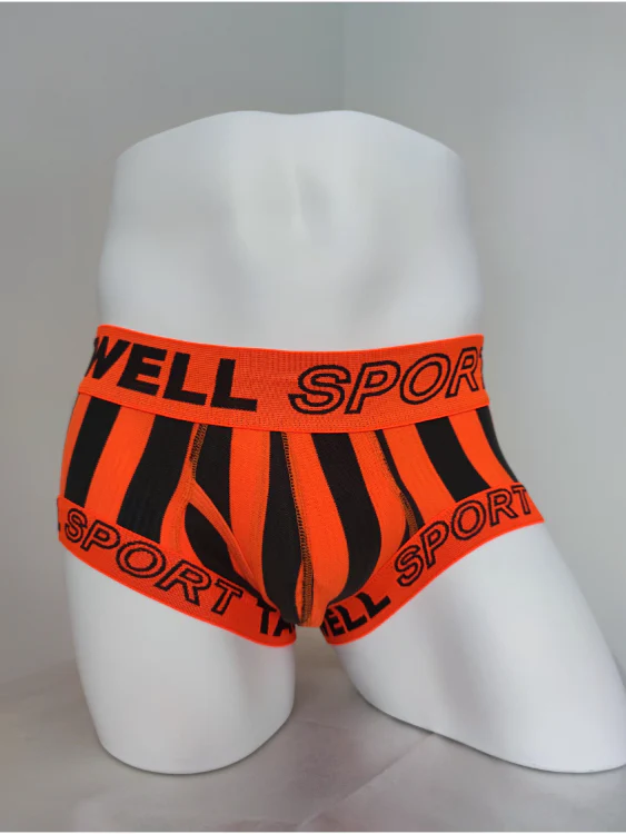 Striped Japanese-style Triangle Underwear for Men - Image 5