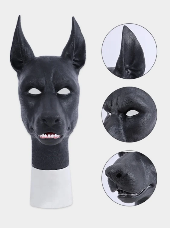 Ultra-Realistic Silicone Puppy Hood for Film & TV Props - Image 11