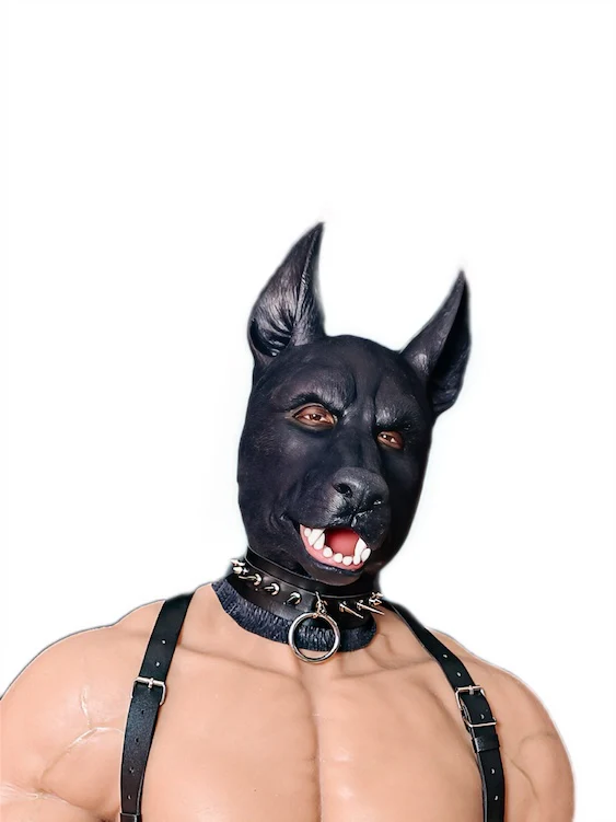 Ultra-Realistic Silicone Puppy Hood for Film & TV Props - Image 4