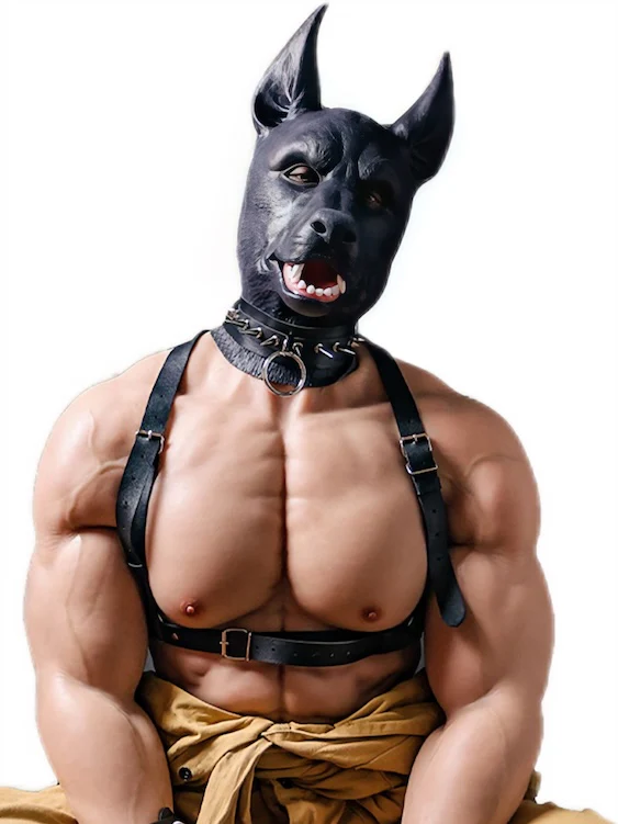 Ultra-Realistic Silicone Puppy Hood for Film & TV Props - Image 5