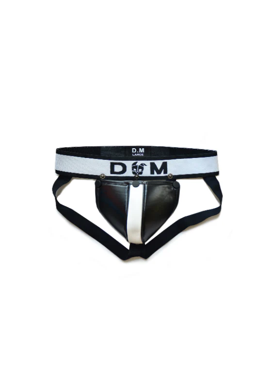 Unique Design Men's Thong with Removable Faux Leather Big Pouch - Image 10