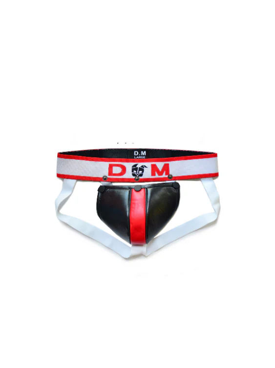 Unique Design Men's Thong with Removable Faux Leather Big Pouch - Image 11