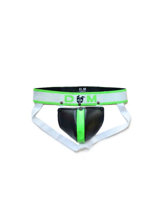 Unique Design Men's Thong with Removable Faux Leather Big Pouch - Image 6