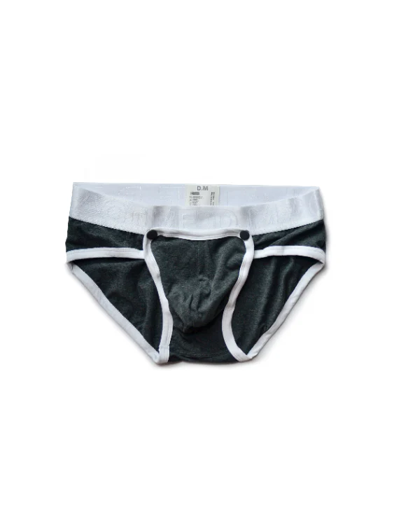 Unique Design Men's Triangle Underwear with Removable Big Pouch - Image 10