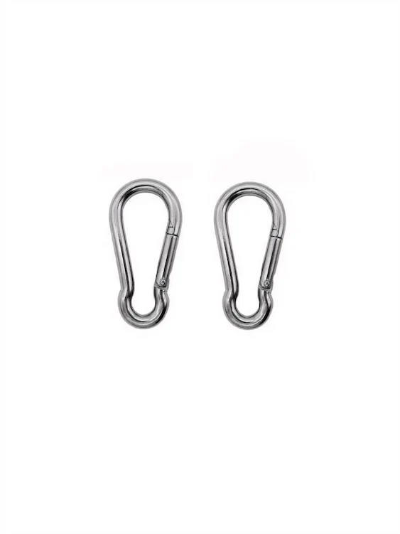 Wrist Restraints With Metal Hooks For Bondage - Image 4