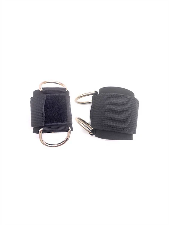 Wrist Restraints With Metal Hooks For Bondage - Image 7
